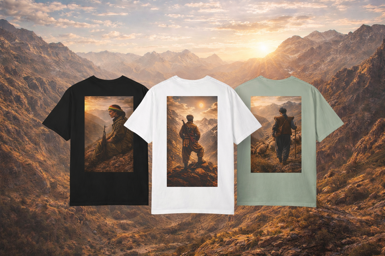Kurdish Mountains T-Shirt