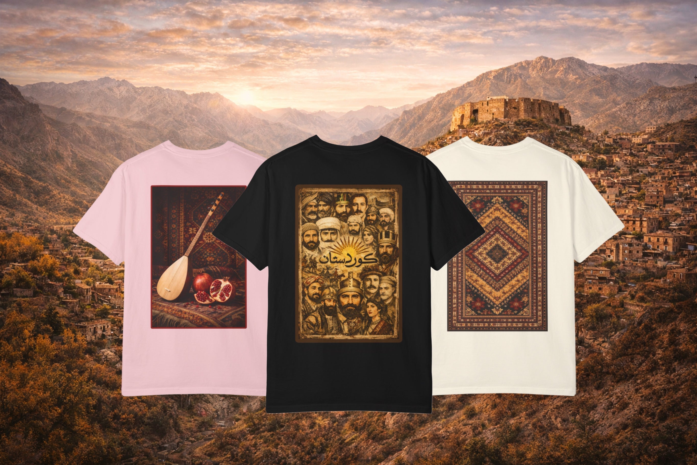 Kurdish Symbols T-Shirt